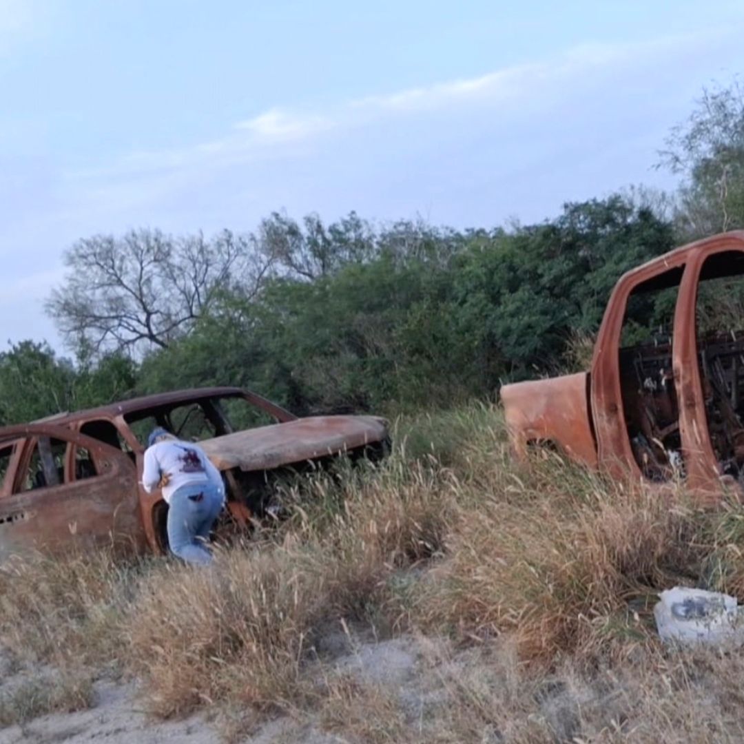 Hallan Restos Humanos Calcinados en la Brecha del Becerro, en Reynosa.